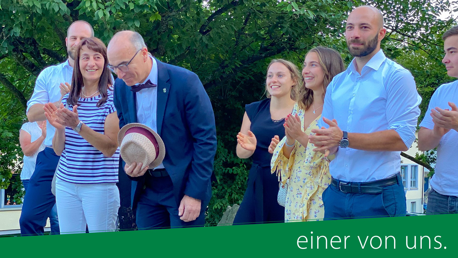Foto Bürgermeister Roland Tibi - einer von uns